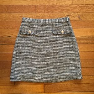 H&M Black and White Skirt, size 4